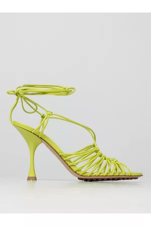 Bottega Veneta Sandalo Dot in pelle lace up