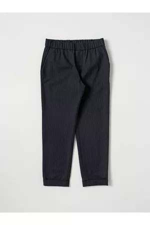 Emporio Armani Pantalone in misto viscosa gessato