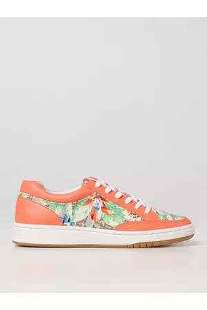 Ralph Lauren Sneakers in pelle e tessuto