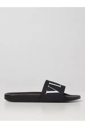 VALENTINO GARAVANI Sliders VLTN Pink PP Collection in gomma