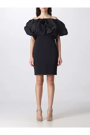 Pinko Abito Isola Madre in crêpe stretch e taffetà