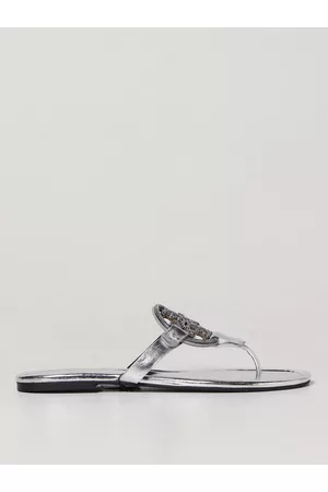 Tory Burch Sandalo Miller in pelle laminata