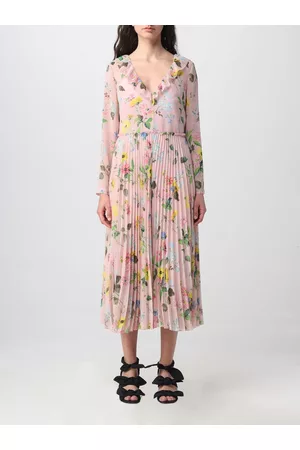 RED Valentino Abito in tessuto plissettato
