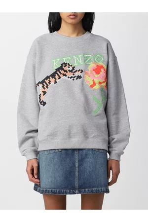 Kenzo Felpa Pixel in cotone
