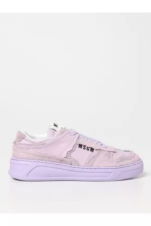 Msgm Sneakers Fantastic Green in pelle conciata