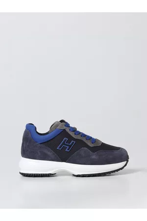 Hogan Sneakers Interactive H Flock in camoscio e mesh