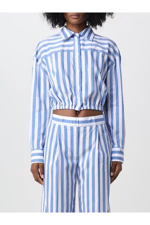 SEMICOUTURE Camicia in tessuto sintetico