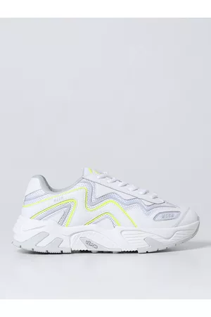 Msgm Sneakers in pelle e mesh