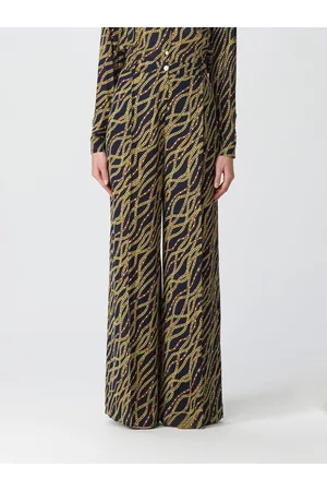 Michael Kors Pantalone in georgette di misto seta e viscosa