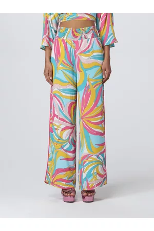 Pinko Pantalone in viscosa stampata