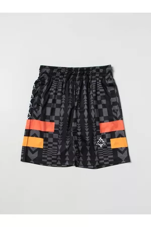MARCELO BURLON Pantaloncino in nylon stampato