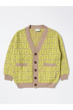 Fendi Cardigan Kids in cotone