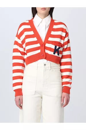 Kenzo Cardigan Nautical Stripes in cotone