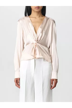 Pinko Blusa Baradero in seta satin