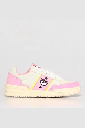 Chiara Ferragni Sneakers in pelle con logo Eye-Like