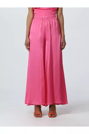 SEMICOUTURE Pantalone in misto seta