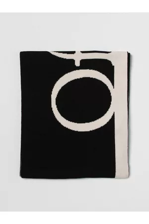 OFF-WHITE Donna Sciarpe - Sciarpa Bookish in cotone ocn logo jacquard