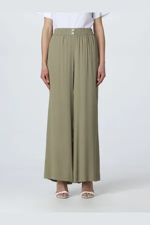 SEMICOUTURE Pantalone in crepe