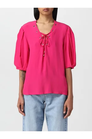 Pinko Blusa in crêpe de chine di misto seta