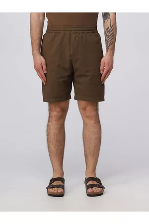 Paolo Pecora Pantaloncino in cotone e lino