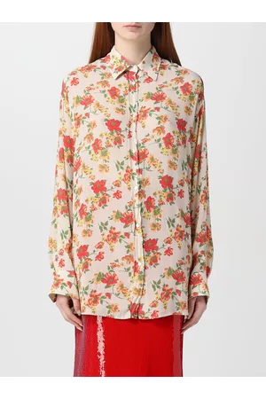 Nº21 Camicia N°21 in tessuto stampato
