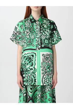RED Valentino Blusa in seta stampata