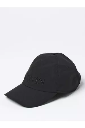 Lanvin Uomo Cappelli - Cappello in nylon con logo ricamato