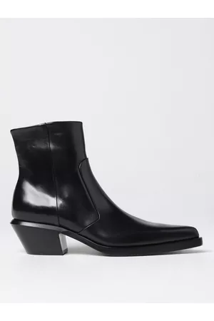OFF-WHITE Stivaletto Slim Texan in pelle
