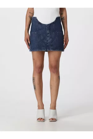 OFF-WHITE Gonna in denim