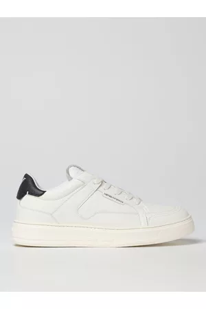 Emporio Armani Uomo Sneakers - Sneakers in pelle e mesh