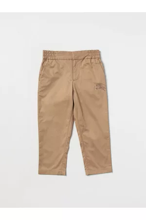 Burberry Pantaloni Kids in cotone