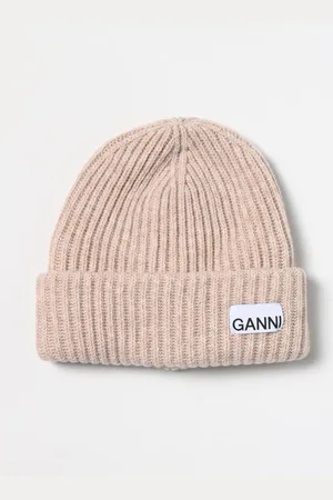 Ganni Cappello in misto lana riciclata