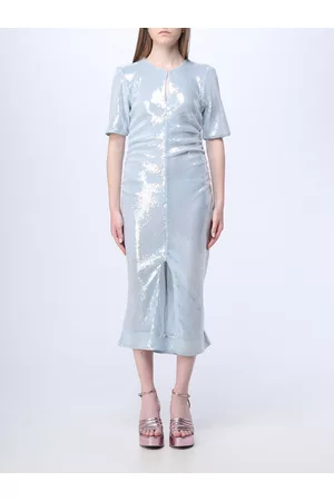 Ganni Abito in tessuto sintetico con paillettes