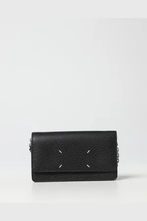 Maison Margiela Borsa wallet in pelle a grana
