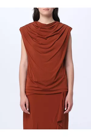 FEDERICA TOSI Top in viscosa stretch