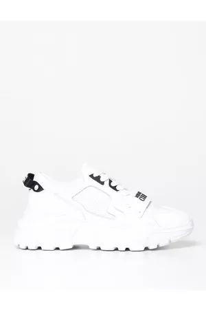 VERSACE Sneakers in pelle e mesh