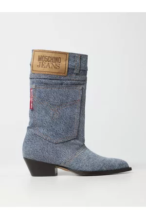 Moschino Stivaletto in denim