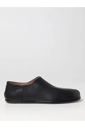 Maison Margiela Mocassino Tabi in pelle a micro grana