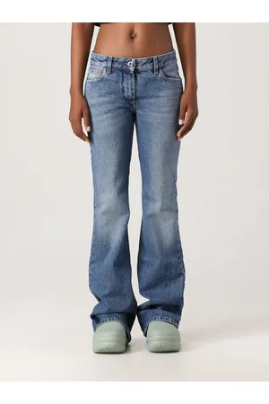 OFF-WHITE Jeans in denim washed
