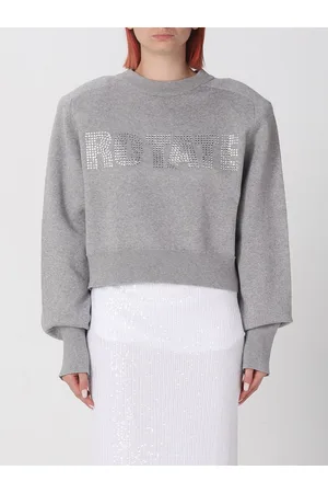 ROTATE Maglione in misto cotone e cashmere