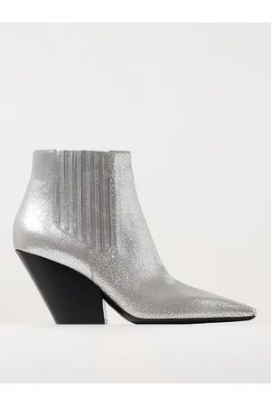 Casadei Stivaletto in pelle cracklè
