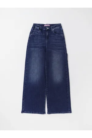 MISS BLUMARINE Jeans in con logo ricamato