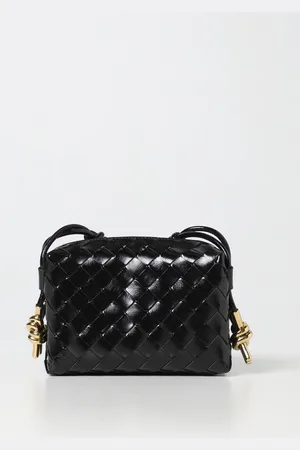 Bottega Veneta Borsa Loop in pelle intrecciata