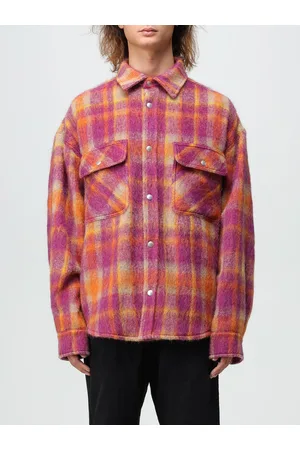 Palm Angels Overshirt in misto lana