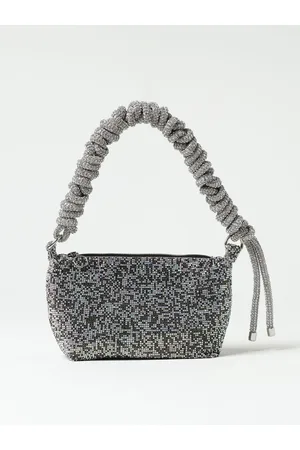 KARA Borsa in maglia metallica e strass