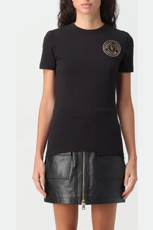 VERSACE T-shirt in cotone con logo