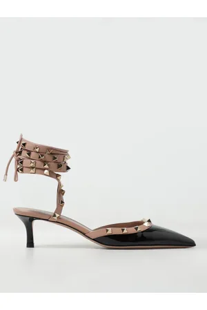 VALENTINO GARAVANI Pump Rockstud in vernice con borchie