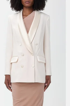 Elisabetta Franchi Blazer in crêpe e raso
