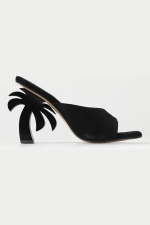 Palm Angels Mules in camoscio