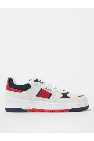Ralph Lauren Sneakers Masters in pelle con logo